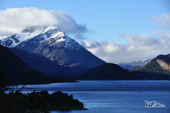Chegando ao lago O'Higgins, na região de Villa O'Higgins, no sul do Chile